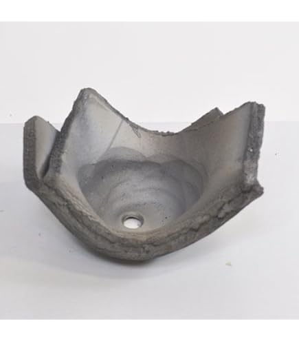 Amazon.co.jp: うめきち盆栽用品店 盆栽鉢 5号 山野草鉢 鞍馬石 ウ泥